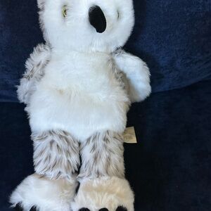 Build-A-Bear Gray and White Plush Toy